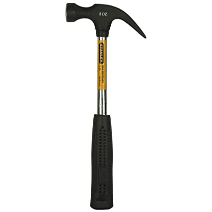 STANLEY 51-152 Claw Hammer with Steel Shaft-220 gms